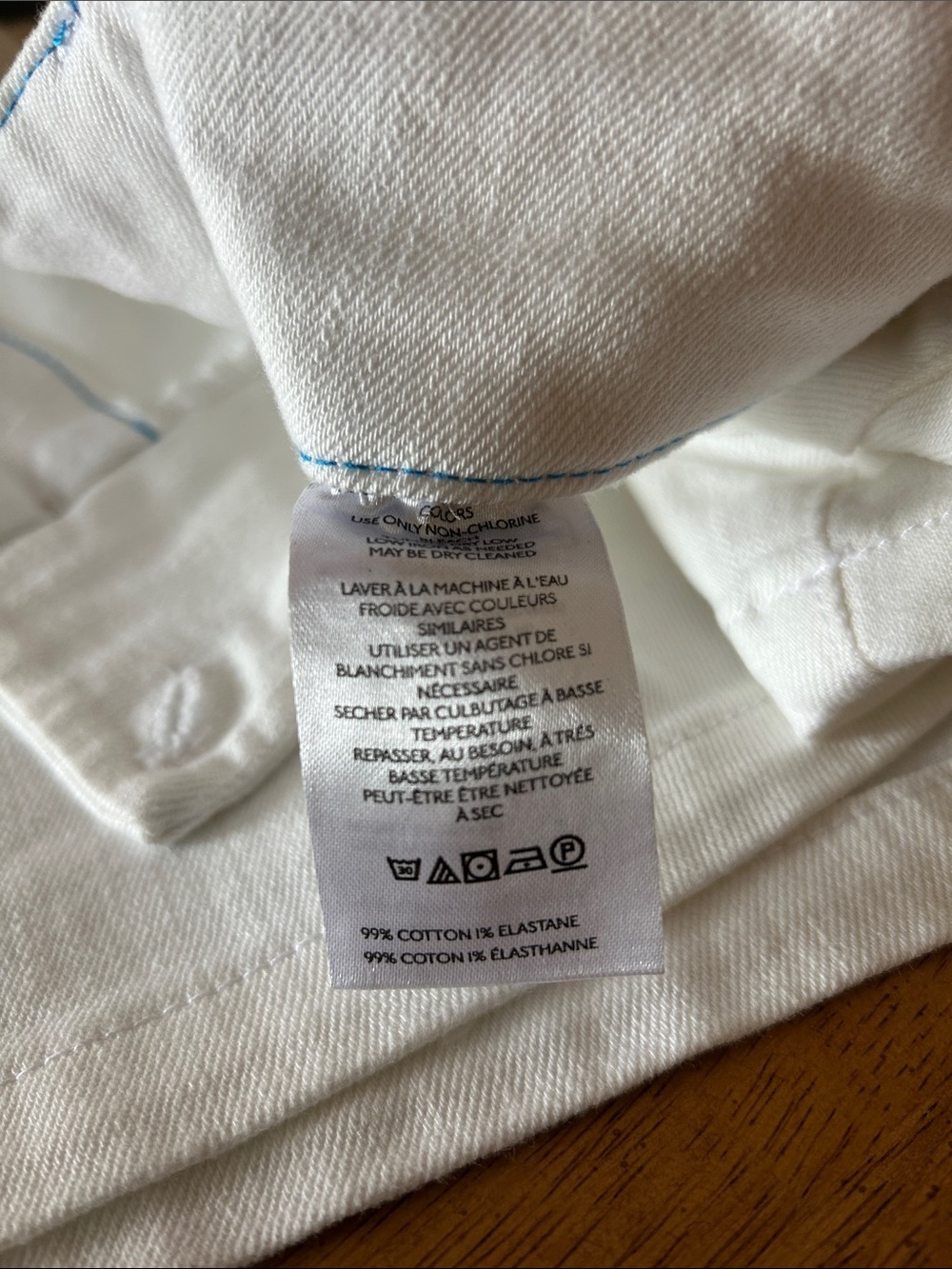 Maeve (Anthro) Colette White High-Rise Jean Shorts, New with tags - Picture 8 of 8